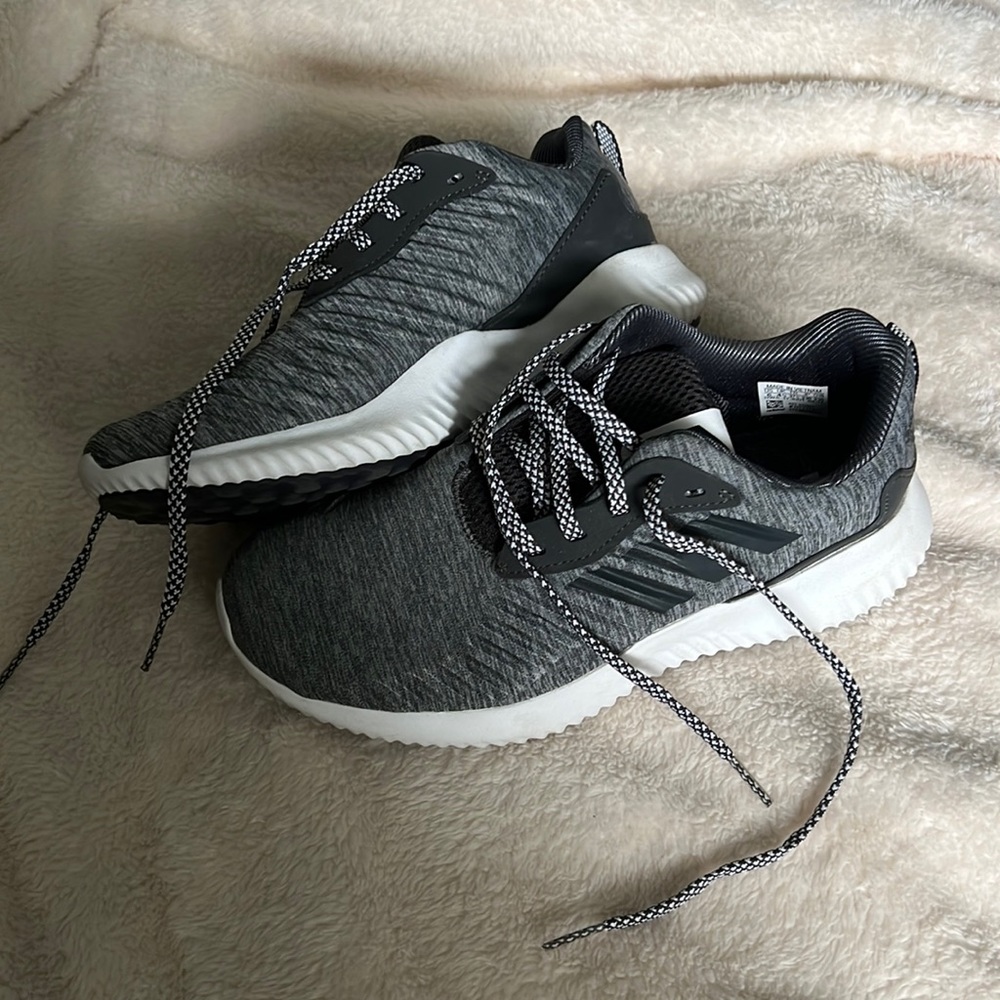 Dark gray Adidas Aplha 3 Boost, size 6